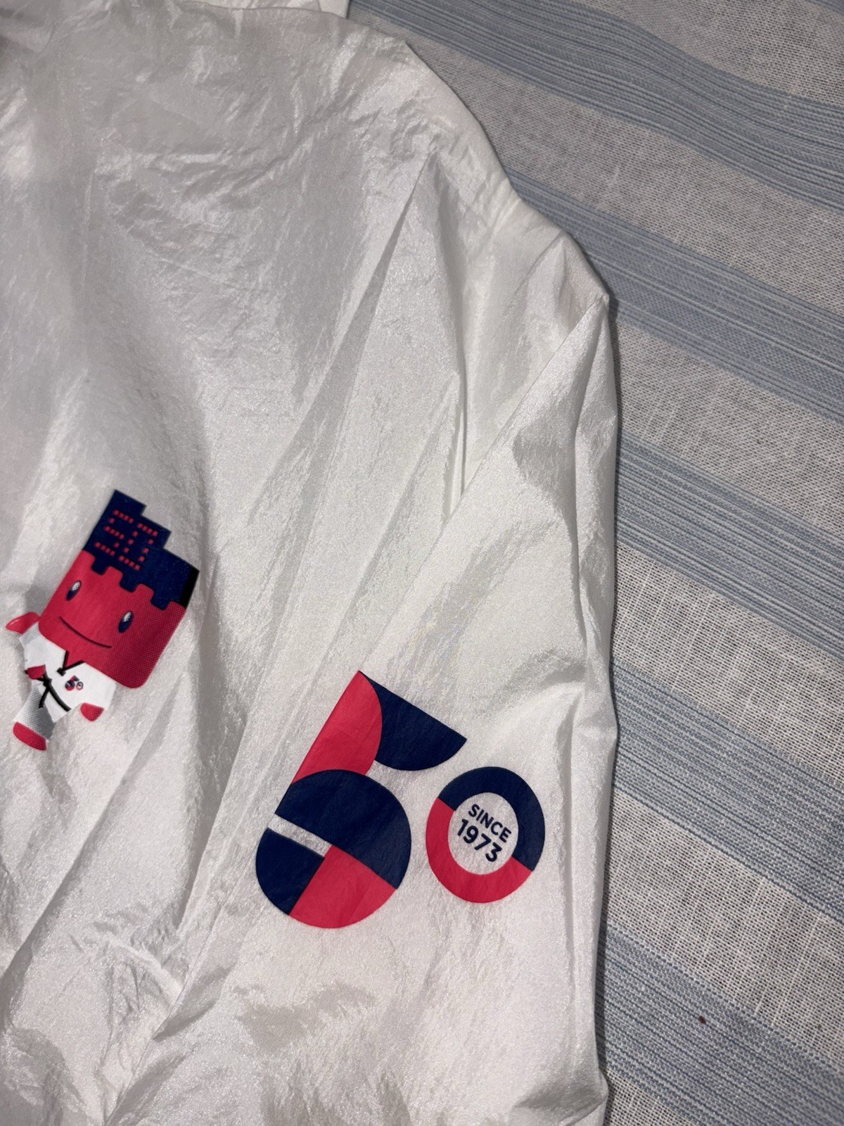 World Taekwondo Hanmadang Jacket Full Zip Windbreaker KSD Men’s Small NWOT