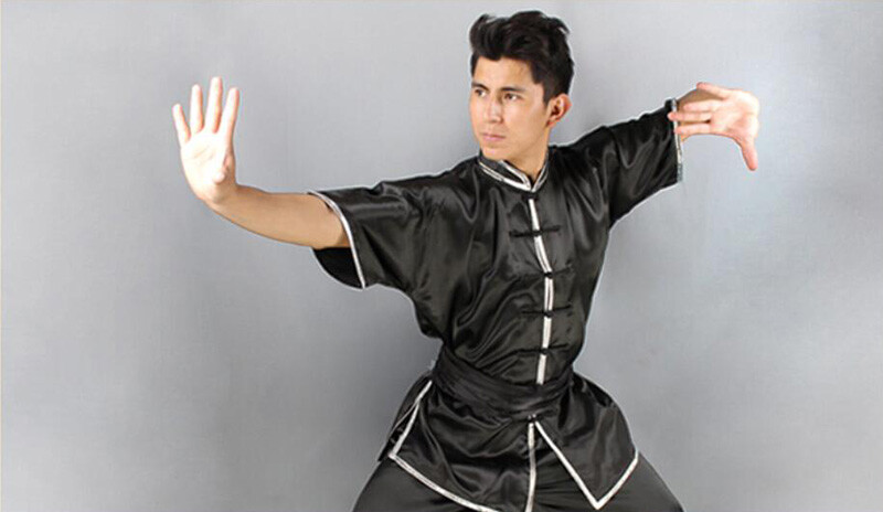 Silk Chinese Kung Fu Tai Chi Uniform Martial Arts Wushu Suit Mens Womens 3XS~4XL