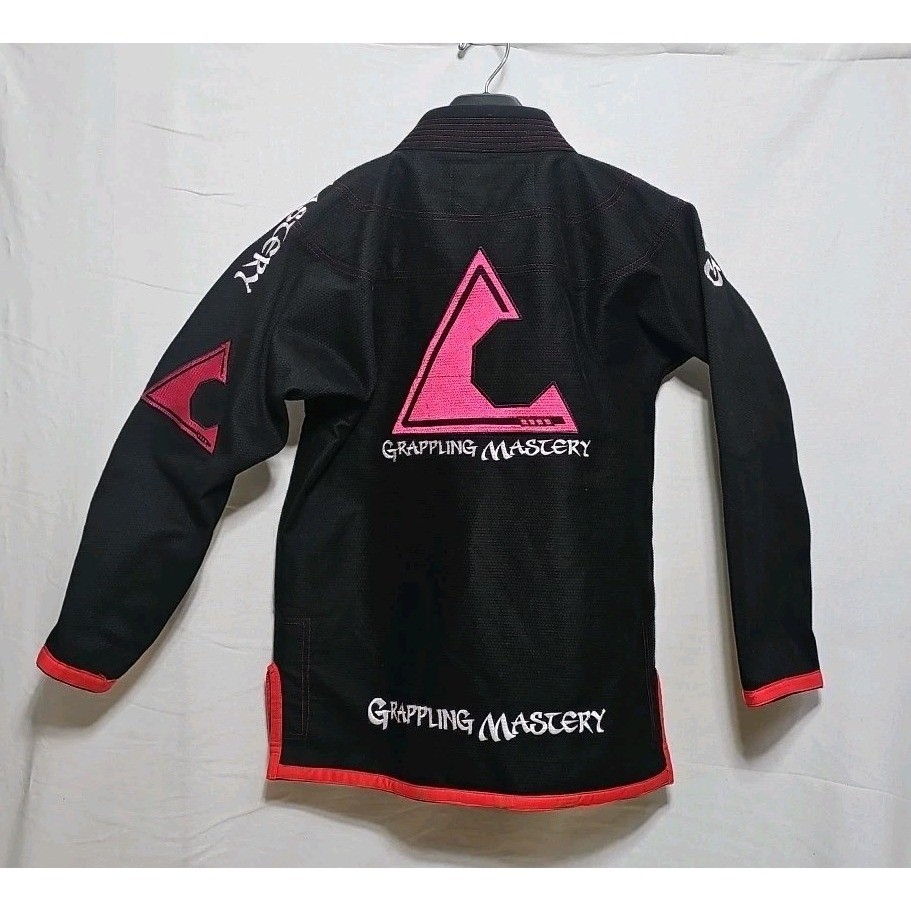Grappling Mastery BJJ Gi Kimono A0 Gremlins Spike Black Pink Rare Limited Ed