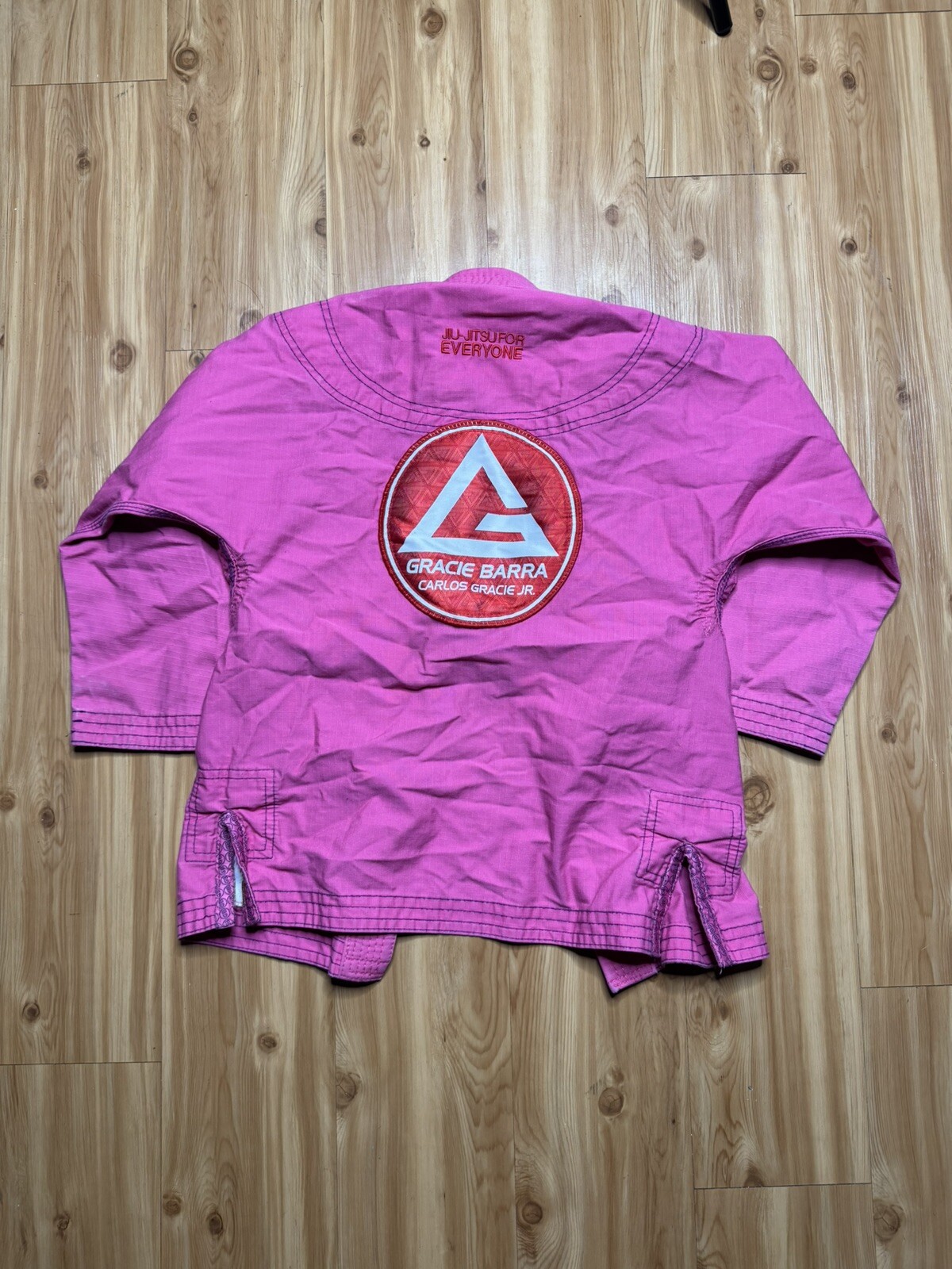 Gracie Barra Equipe GB Edition Lite Kimono Brazilian Jiu-Jitsu Gi PINK Youth Y4