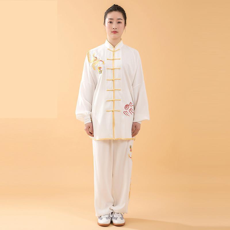 Women Soft High Quality Tai Chi Suit Lady Kung Fu Wushu Martial Arts Uniform Per