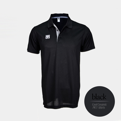 Mooto Stretch Cool Ceramic Jersey Polo TKD Martial Arts Active Athletic Sport