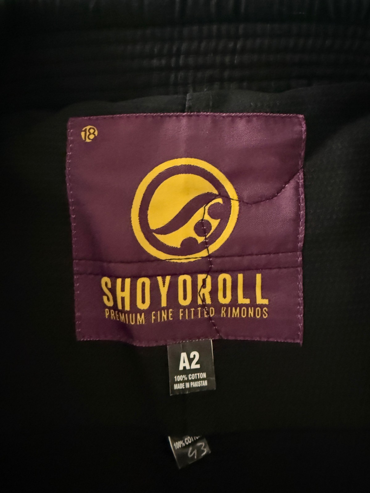 Shoyoroll Batch 83 Mamba Competitor Size A2 Black Gi New – BJJ-BNIB
