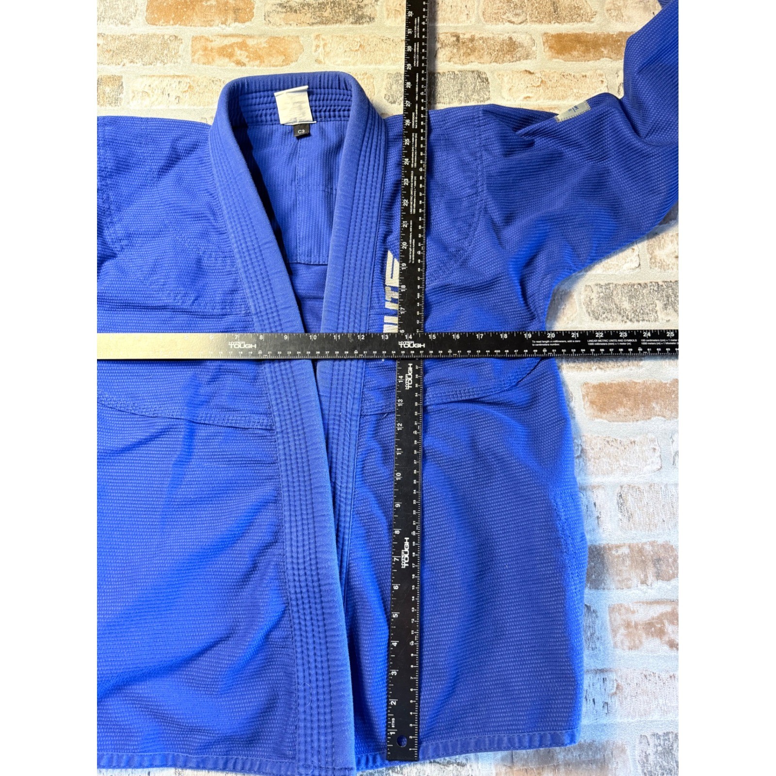 Elite Sports Blue BJJ Gi Jacket Technical Fightwear Martial Arts Size C3