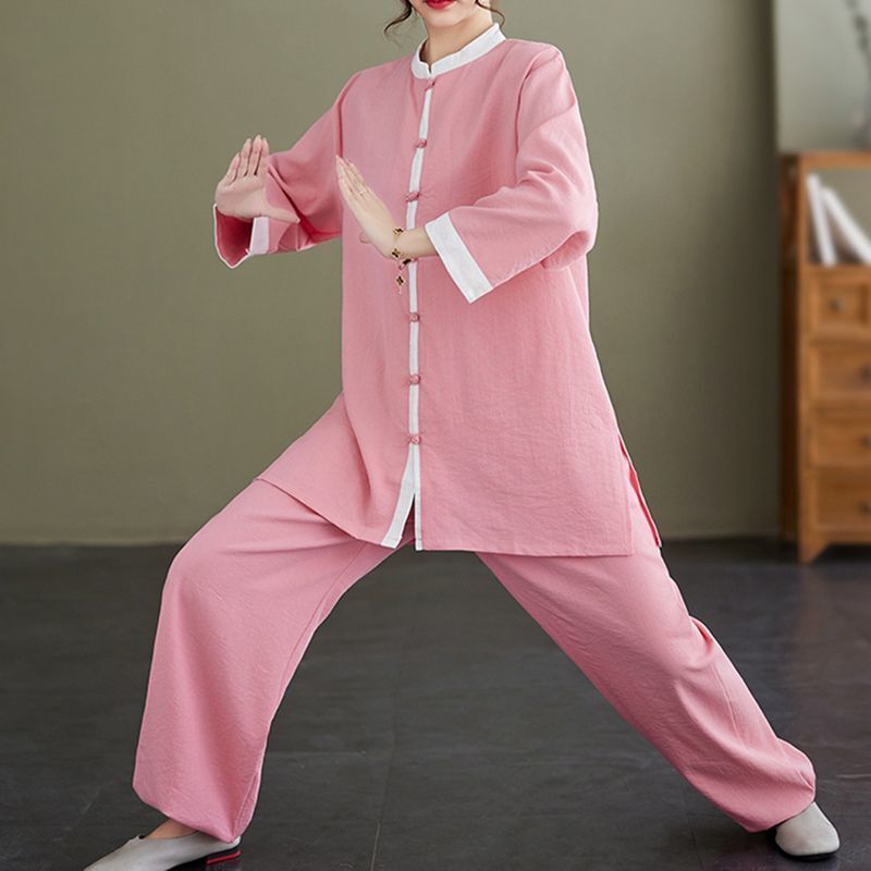 Tai Chi Suit Lay Suit Unisex Loose Yoga Suit