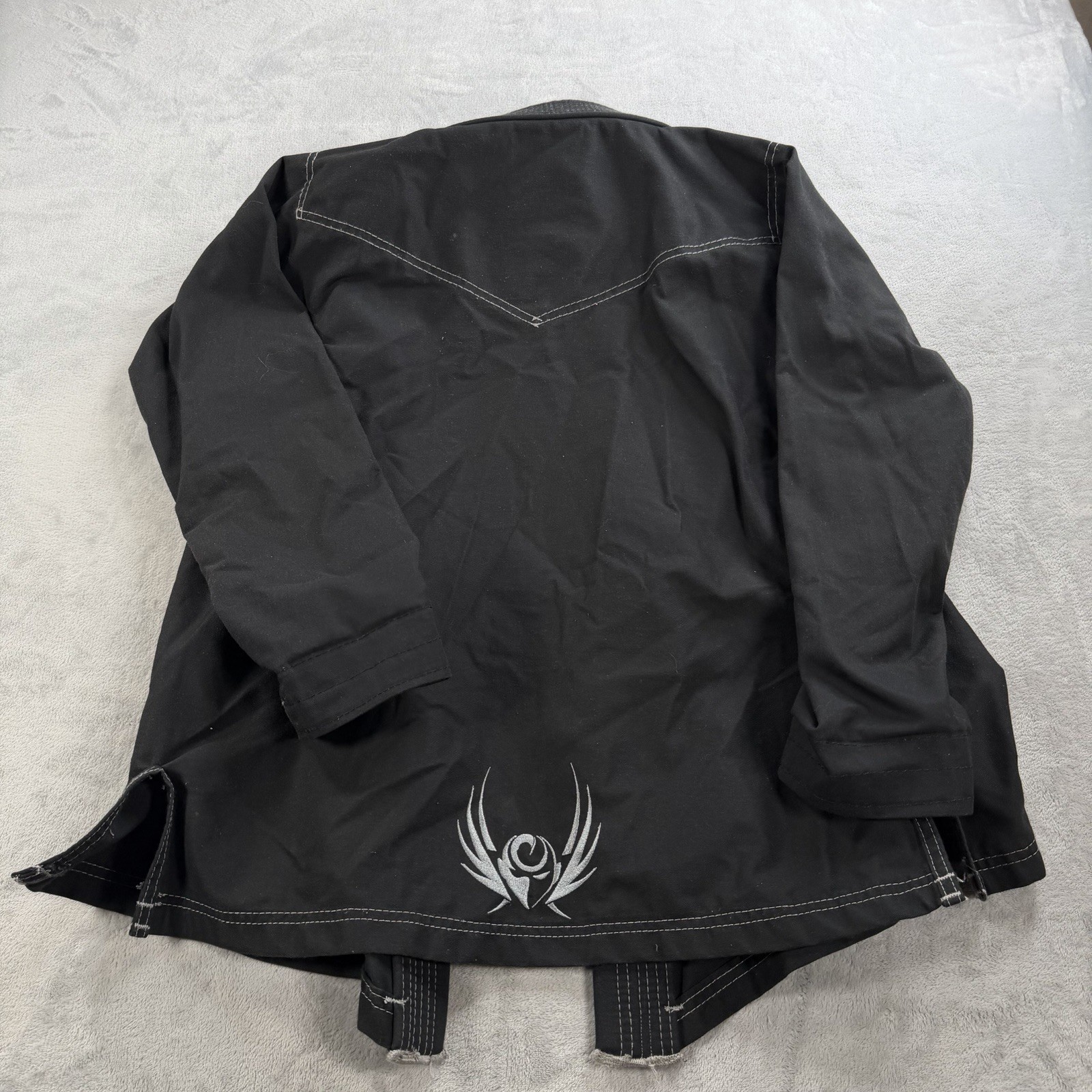 Origin BJJ Gi Kimono Black Size 10-11 Kids Youth Grappling USA Made