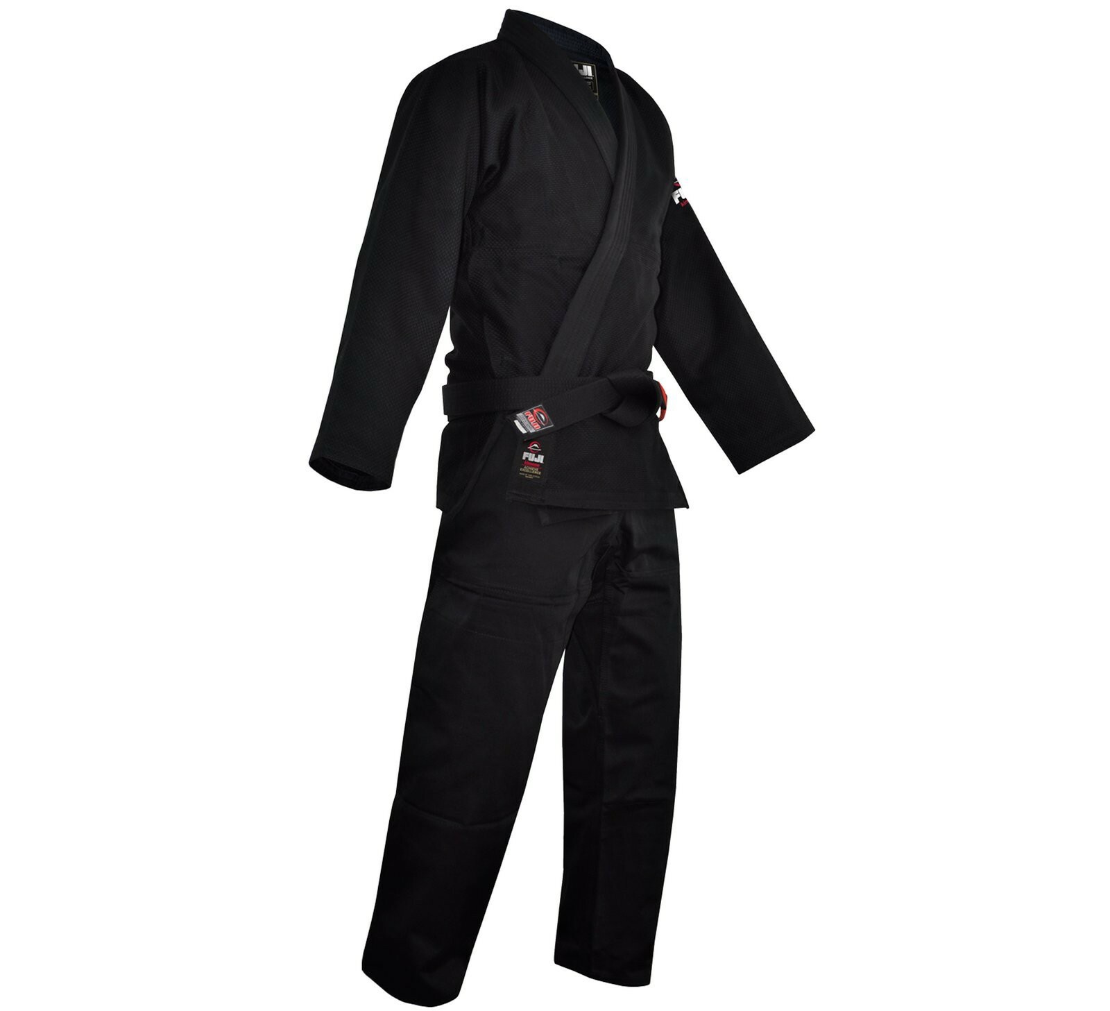 New Fuji Sports All Around Mens Brazilian Jiu Jitsu Gi Jiu-Jitsu BJJ – Black