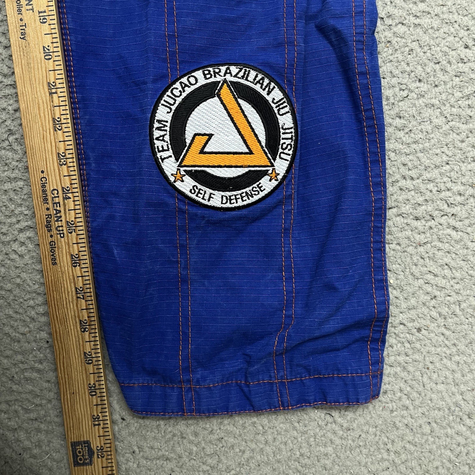 Team Jucao Gi Set Adult A4 Blue Jiu Jitsu Ripstop MMA Grappling *No Belt