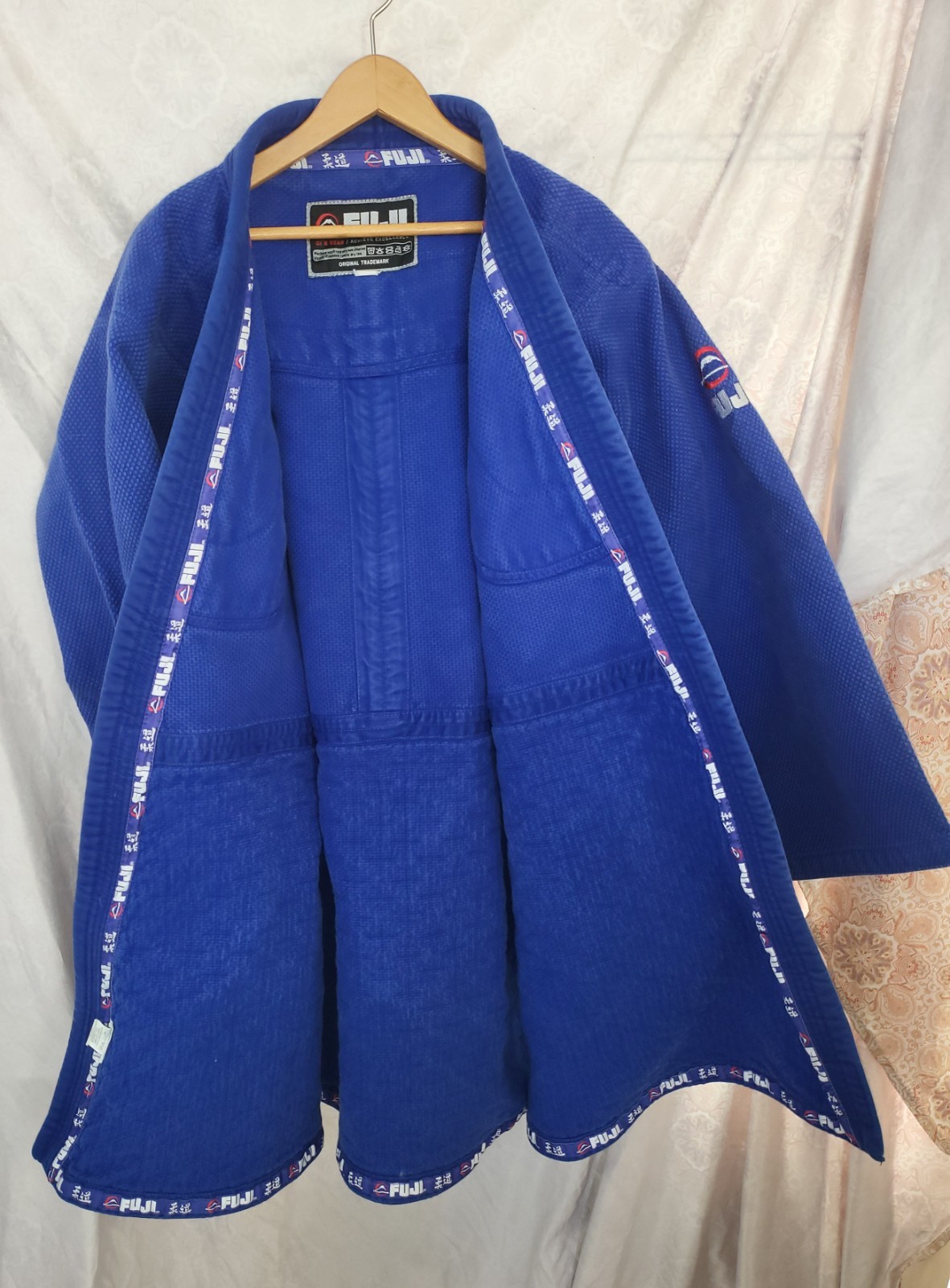 Fuji Double Weave Judo top. Thick Collar,soft Cotton Blend.