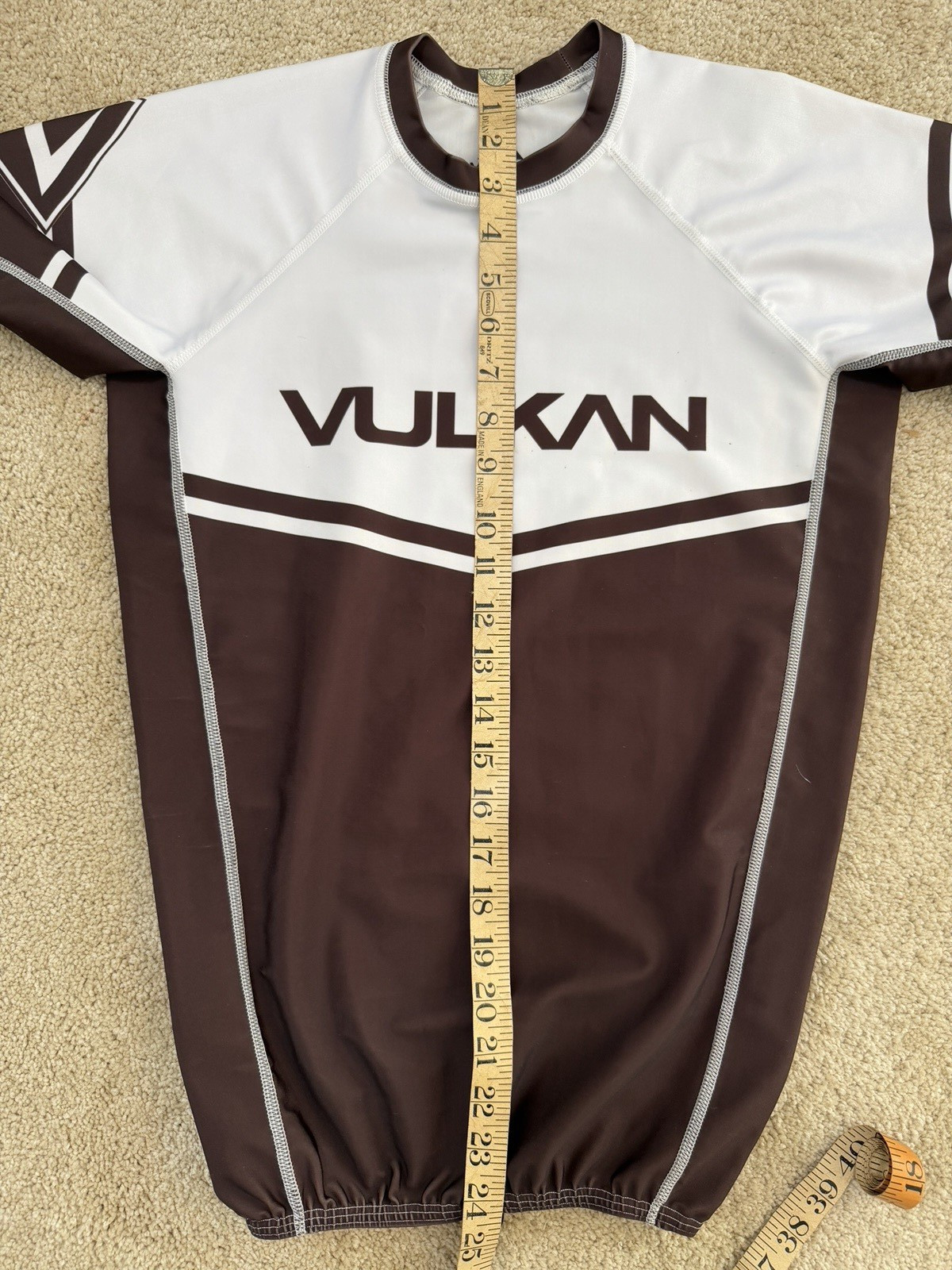 2 Vulkan Jiu Jitsu Flight Wear Tops Shirts – Size Small & US 8