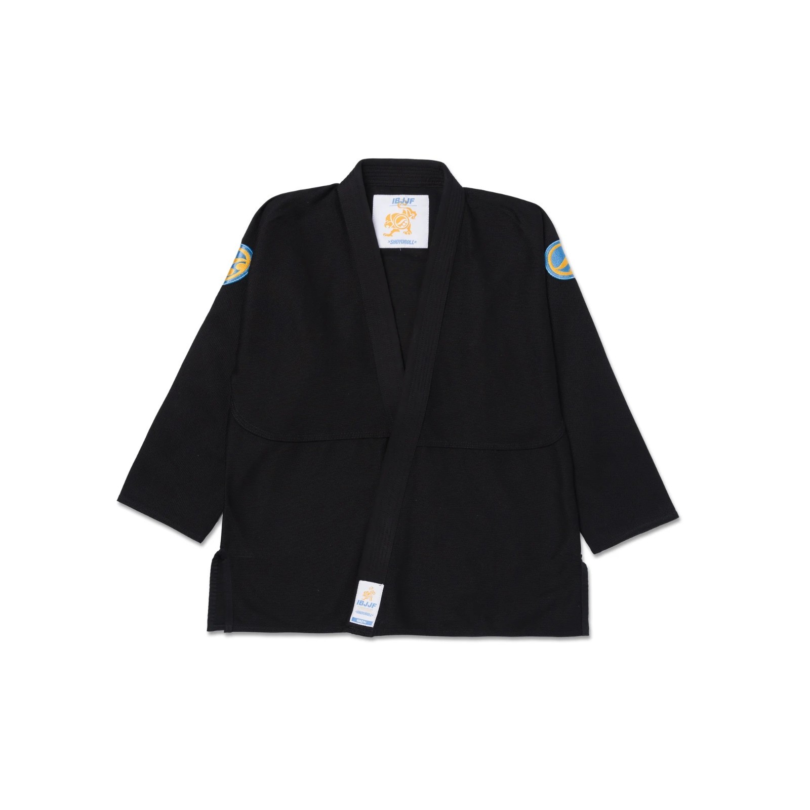 Shoyoroll 2023 IBJJF 2024 WAZAir Ultralite BJJ Black JiuJitsu Grappling Kimono