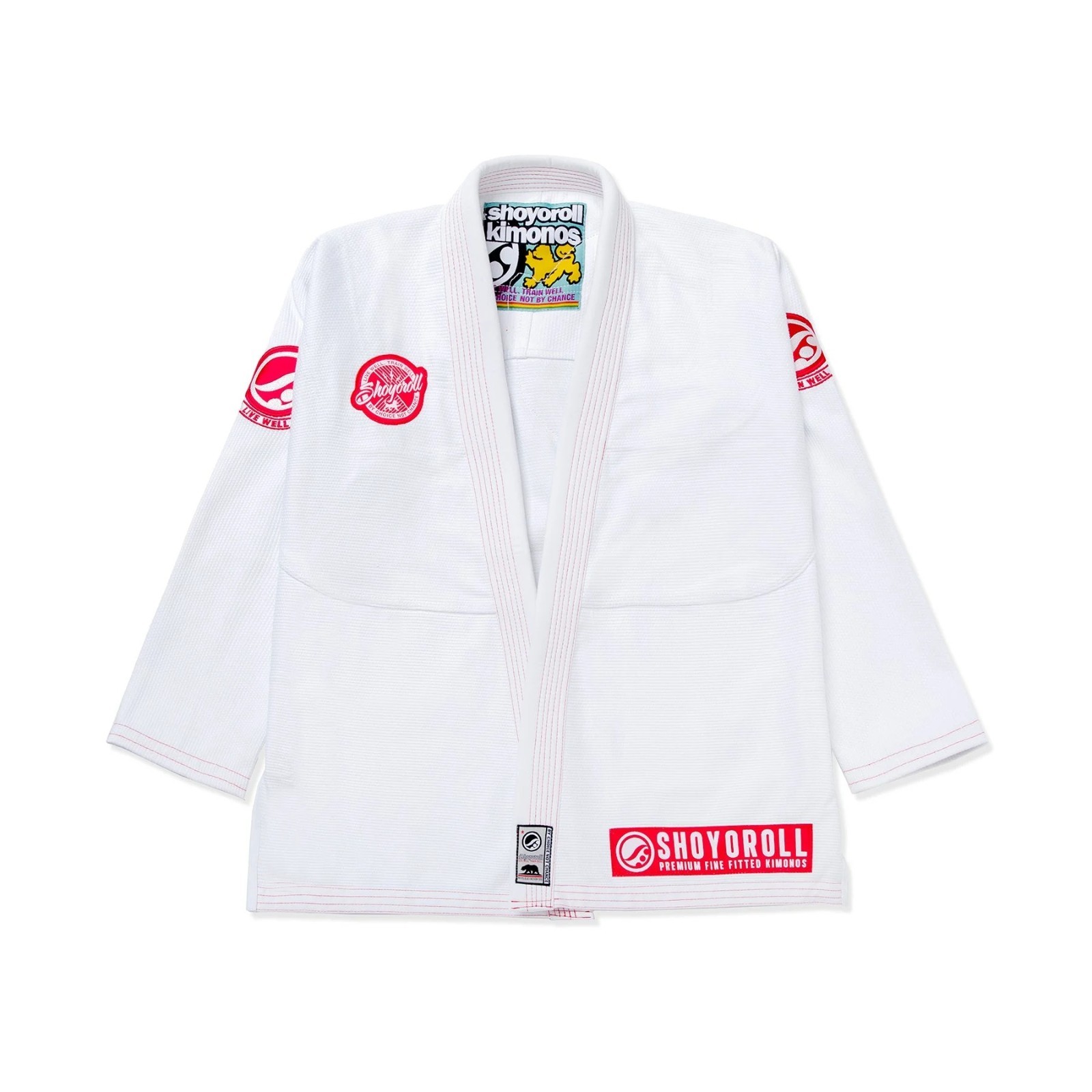 Shoyoroll Carmine Competitor Brazilian Jiu-Jitsu Kimono Uniform Suit BJJ Gi MMA