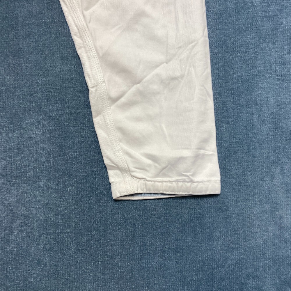 Adidas Dojo Leo Vieira Jiu Jitsu Gi Pants Mens M2 White Martial Arts Drawstring
