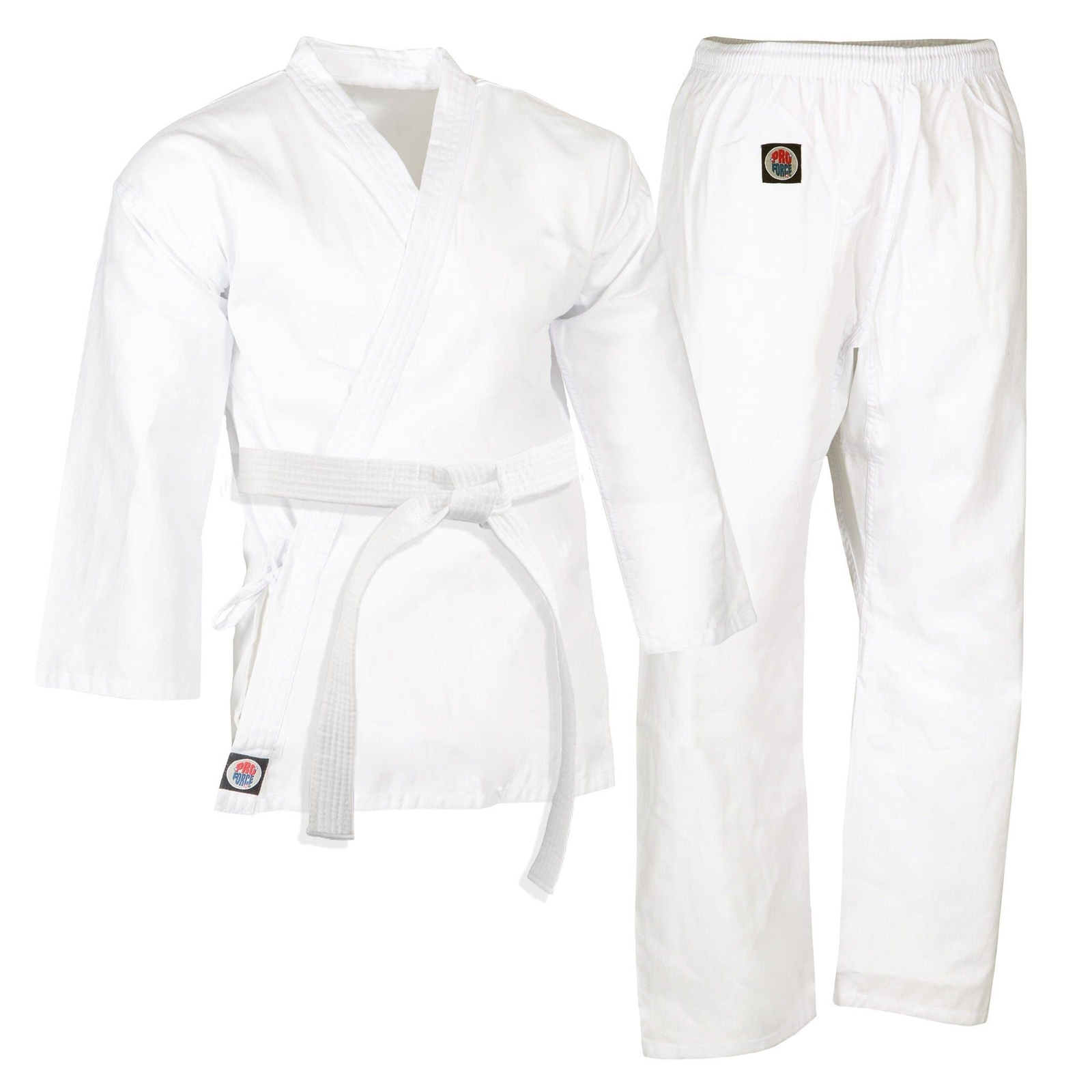 ProForce 5 oz Karate Uniform Elastic Drawstring Pants- 60/40 Blend