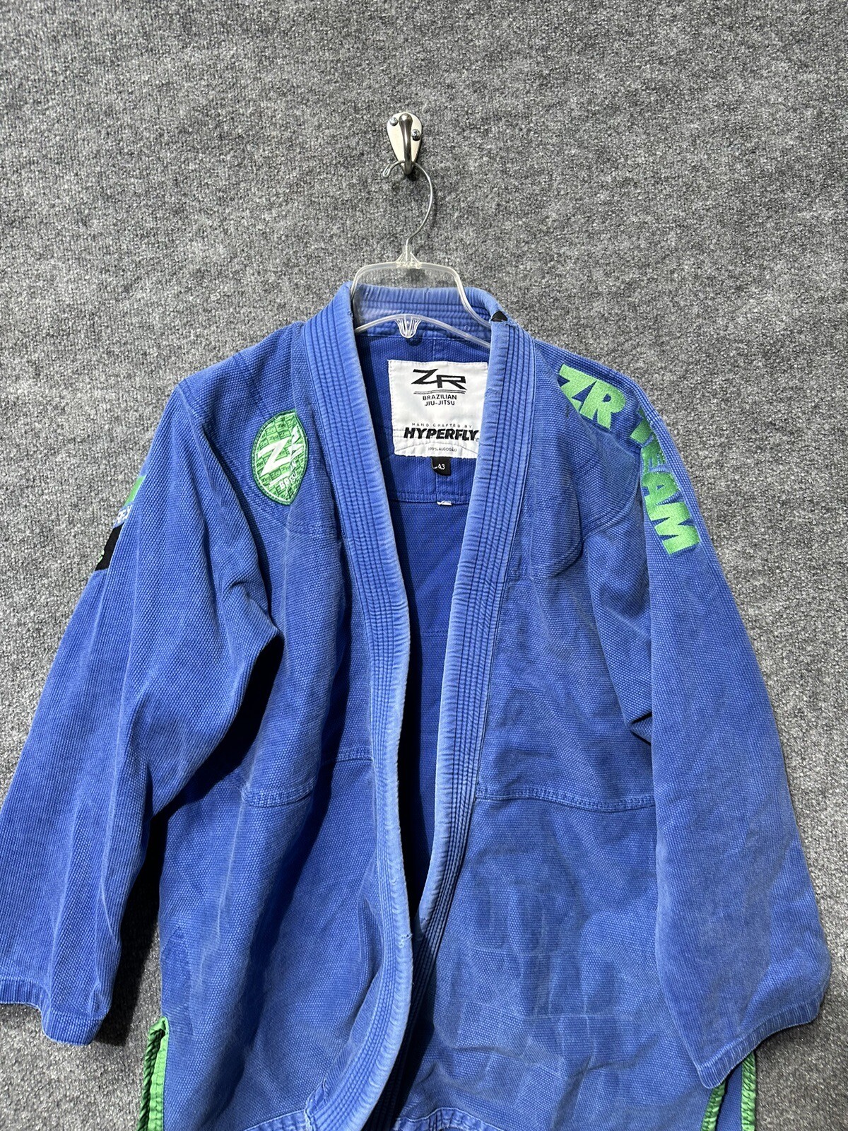 hyperfly Gi Men’s Size A3 BJJ Gi blue Jiu-Jitsu Uniform
