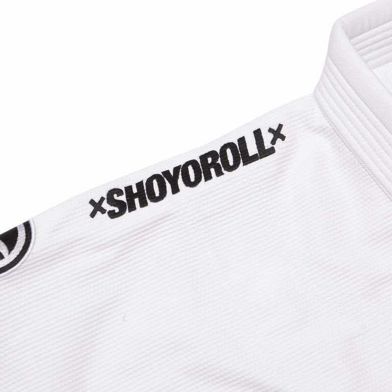 BJJ Gi Shoyoroll – White BJJ Yu Nagaba Uniform Cut 450 GSM Batch 111 (with Bag)