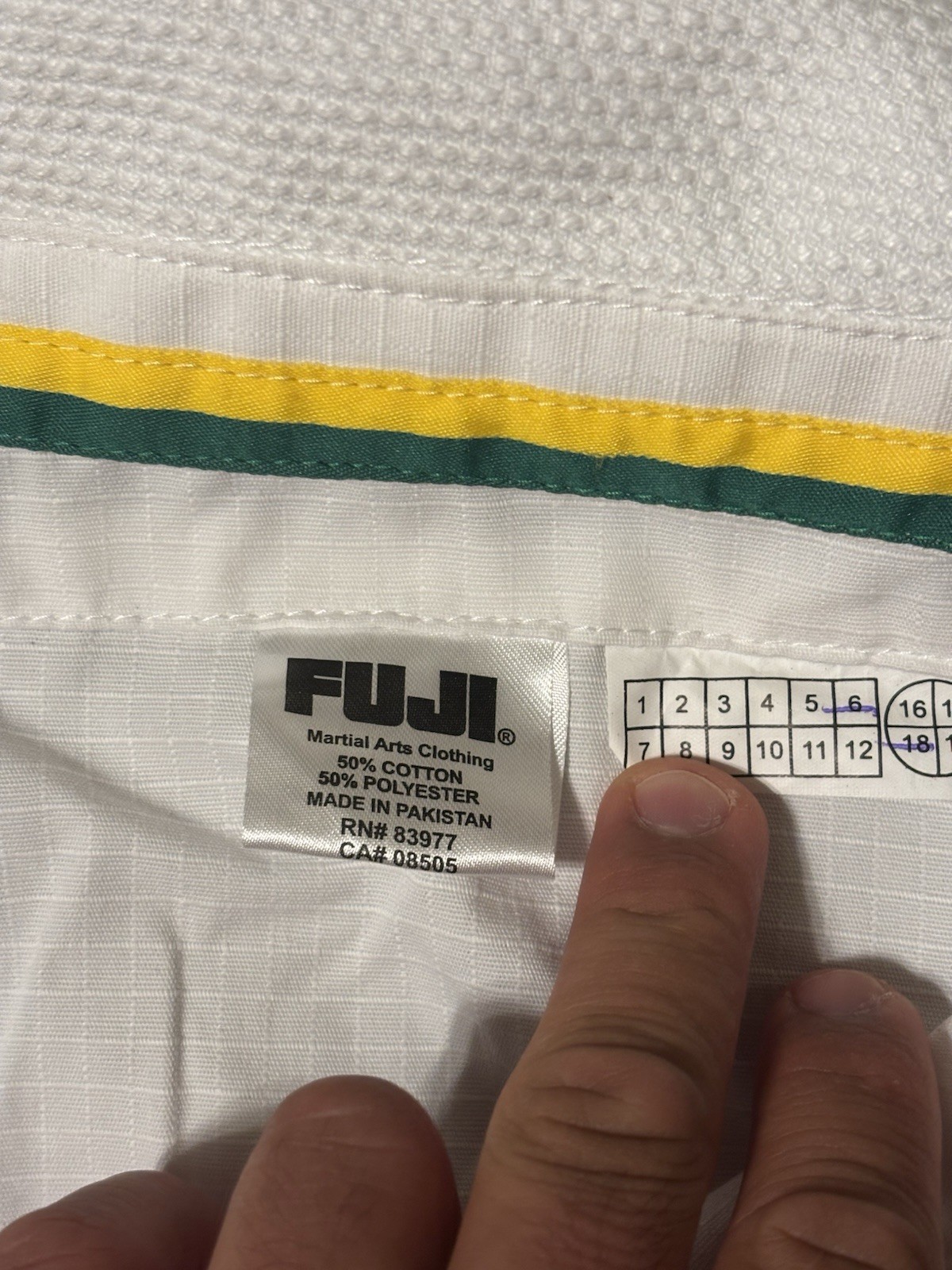 Brazilian Top Team Gi A5 Jiu Jitsu Bjj