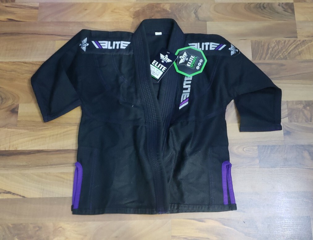 Elite Sports Jitsu Karate Jacket New With Tags, Top Only ET500 Black Size C0