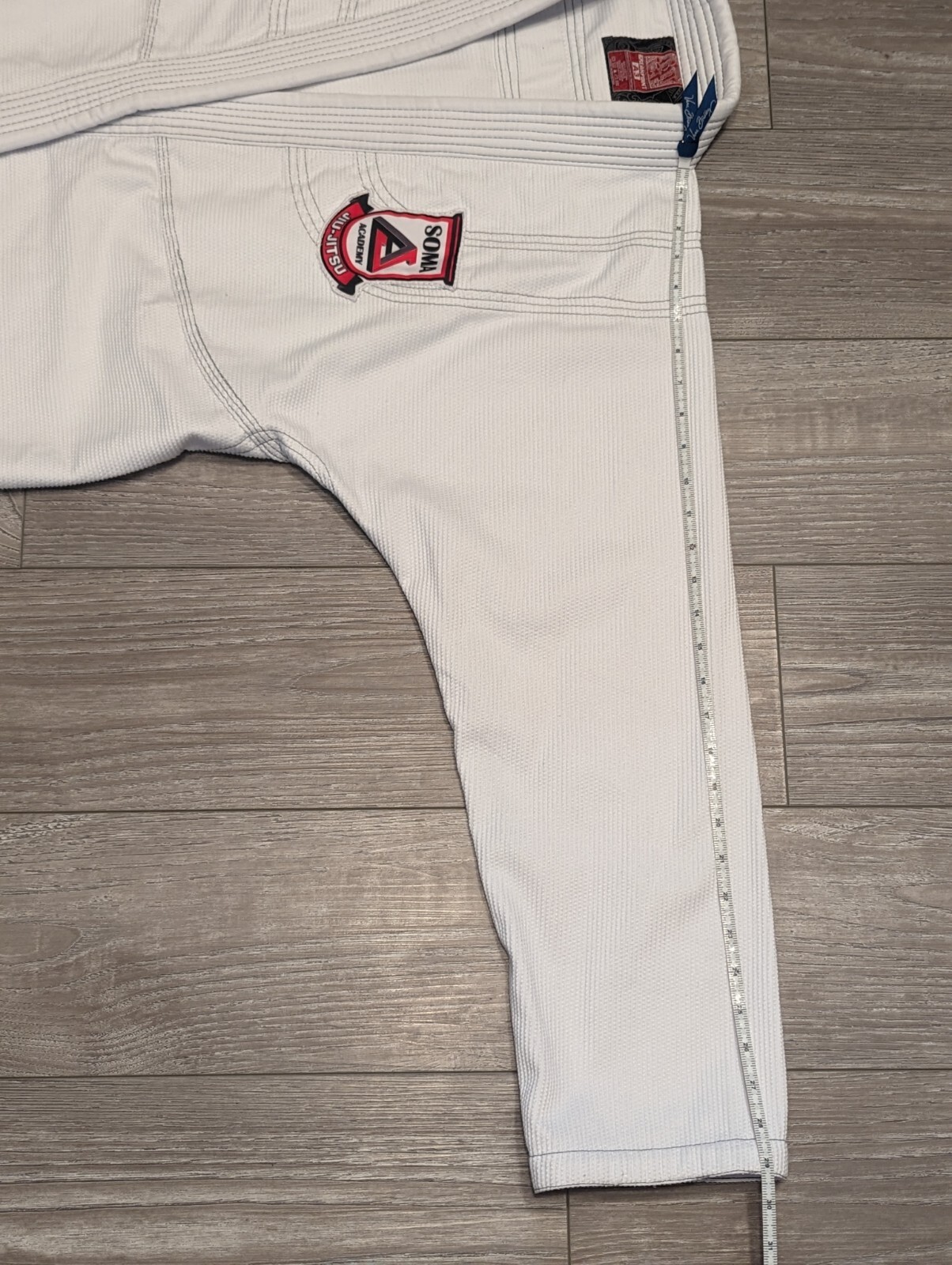 Break Point BP A3 White Uniform Top Soma Academy Jiu jitsu MMA Adult w/CK Belt