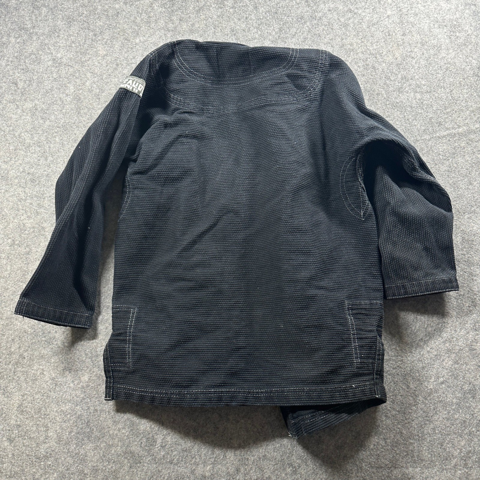 Break Point BJJ Gi Kimono Top Kids K3 Black Cotton Pearl Weave Martial Arts